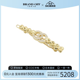 logoBRANDOFF accessories发夹双c hair 中古CHANEL香奈儿A级95新