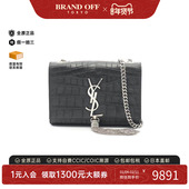 中古YSL圣罗兰女包A级95新Shoulder bag肩包牛皮斜挎包黑色正品