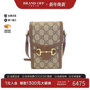中古GUCCI古驰女包A级95新GUCCI 1955斜挎包BRANDOFF HORSEBIT