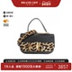 Bag豹纹皮革斜挎包正品 中古菲拉格慕女包A级95新21 G649 BRANDOFF