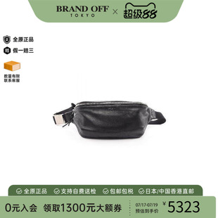 日本中古二奢YSL圣罗兰男包95新bodybag随身包牛皮腰包百搭