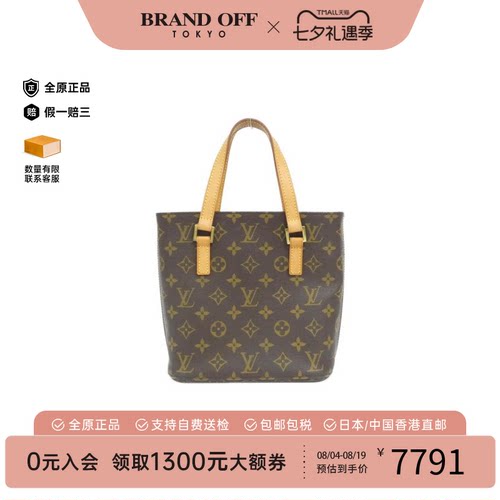 中古LV路易威登薇薇安老花女包