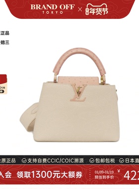 中古LV路易威登女包A级95新Capucines BB斜挎包
