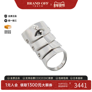 中古Vivienne Westwood薇薇安男S级99新925银戒指银色