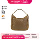 中古LV路易威登女包C级85新Shoulder bag肩包牛皮单肩包棕色