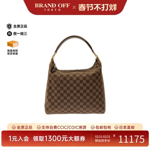 中古LV路易威登女包A级95新 Portobello棋盘格手提包正品BRANDOFF