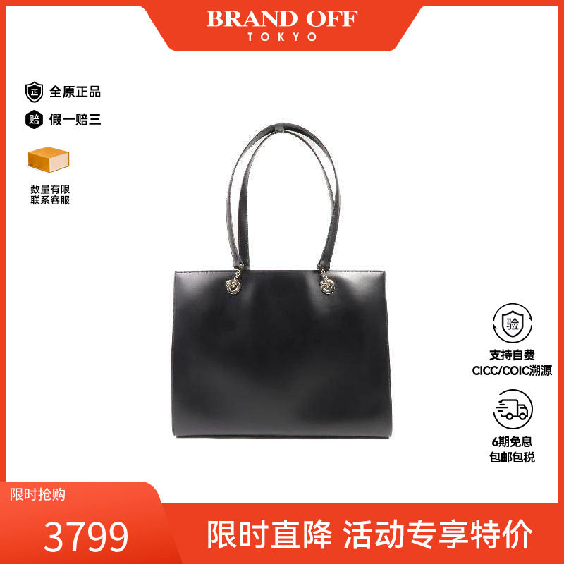 中古Cartier卡地亚女包A级95新Shoulder bag肩包牛皮单肩包黑色