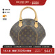 时尚 中古LV路易威登女包A级95新 Ellipse河蚌包老花手提包正品