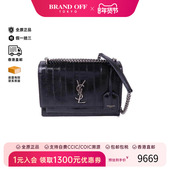 中古YSL圣罗兰女包A级95新shoulder bag斜挎包牛皮斜挎包黑色HK