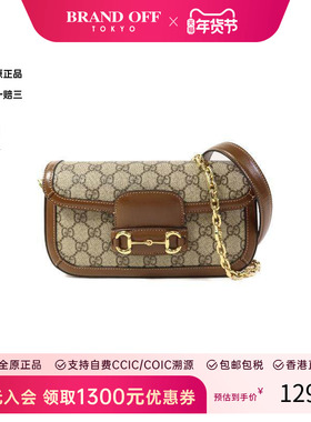 中古Gucci古驰女包A级95新Horsebit 1955马衔 1955斜挎包BRANDOFF