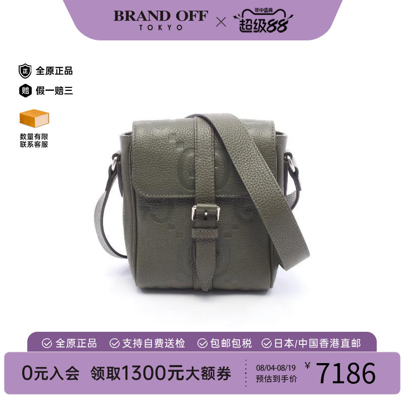 中古Gucci古驰斜挎包メンズ牛皮