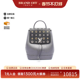 中古LV路易威登女包A级95新rucksack背包/旅行背包双肩包双肩包