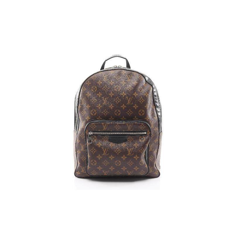 中古LV路易威登男包A级95新Backpack背包涂层/防水帆布双肩包棕色