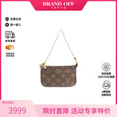 中古LV路易威登女包A级95新Pochette Accessoires麻将包手提包