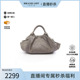 中古Loewe罗意威女包B级9新Nappa Aire云朵包牛皮手提包灰色复古