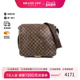 防水帆布斜挎包 中古LV路易威登男包9新Shoulder bag肩包涂层