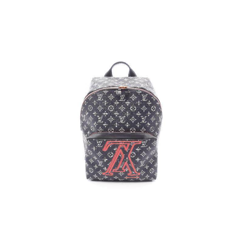 中古LV路易威登男包A级95新backpack rucksack背包帆布背包双肩包