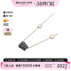 中古Hermes爱马仕男A级95新necklace项链不锈钢项链黑色
