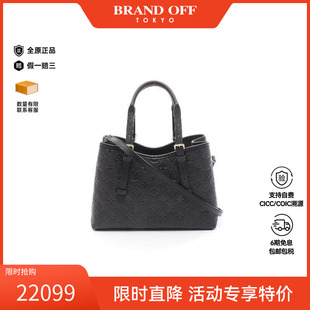 中古LV路易威登女包A级95新Babylon牛皮斜挎包黑色正品BRANDOFF