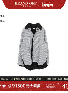 中古Bottega Veneta葆蝶家男A级95新tops上衣棉上衣白色