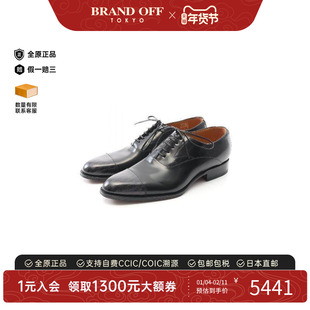中古Dior迪奥男A级95新Dress shoes晚装鞋牛皮鞋黑色时尚BRANDOFF