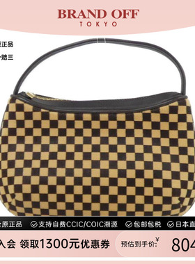 中古LV路易威登女包A级95新Sauvage Tiger棋盘格单肩包
