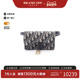 中古Dior迪奥女包B级9新waist bag腰包帆布腰包蓝色