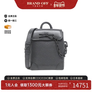 中古LV路易威登女包A级95新 Nano Steamer老花斜挎包正品BRANDOFF