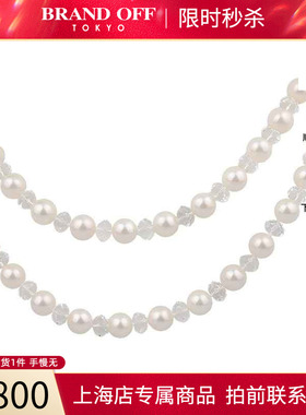 SH「95新」TASAKI(塔思琦)海水珍珠串珠长项链925120cmBRANDOFF