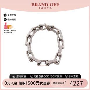 中古LV路易威登男A級95新bracelet手鐲手鏈不銹鋼手鏈銀色高級感