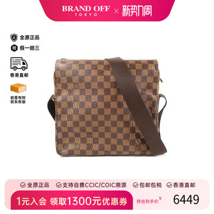 防水帆布斜挎包 中古LV路易威登男包A级95新Shoulder bag涂层