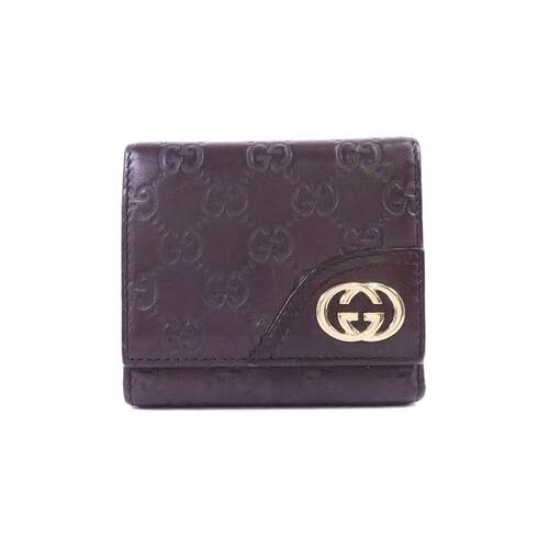 中古Gucci古驰短钱包レディース