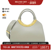 中古宝格丽女包A级95新ROMA牛皮手提斜挎包正品 时尚 复古BRANDOFF