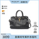 中古YSL圣罗兰女包B级9新Handbag手包牛皮手提包黑色