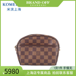 DAMIER SH「8.5新」LOUIS 路易威登 VUITTON POCHETTE IPANEMA