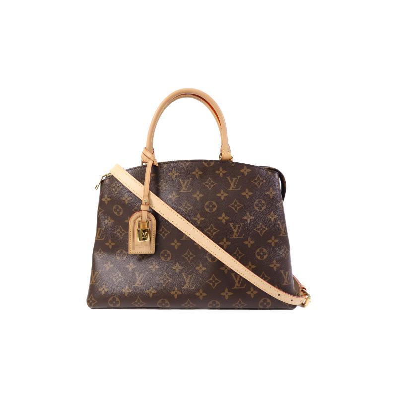 中古LV路易威登女包A级95新shoulder bag斜挎包帆布斜挎包棕色