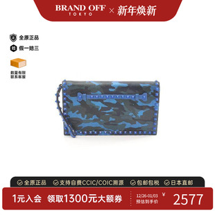 中古Valentino华伦天奴女包B级9新Clutch bag手拿包牛皮手拿包