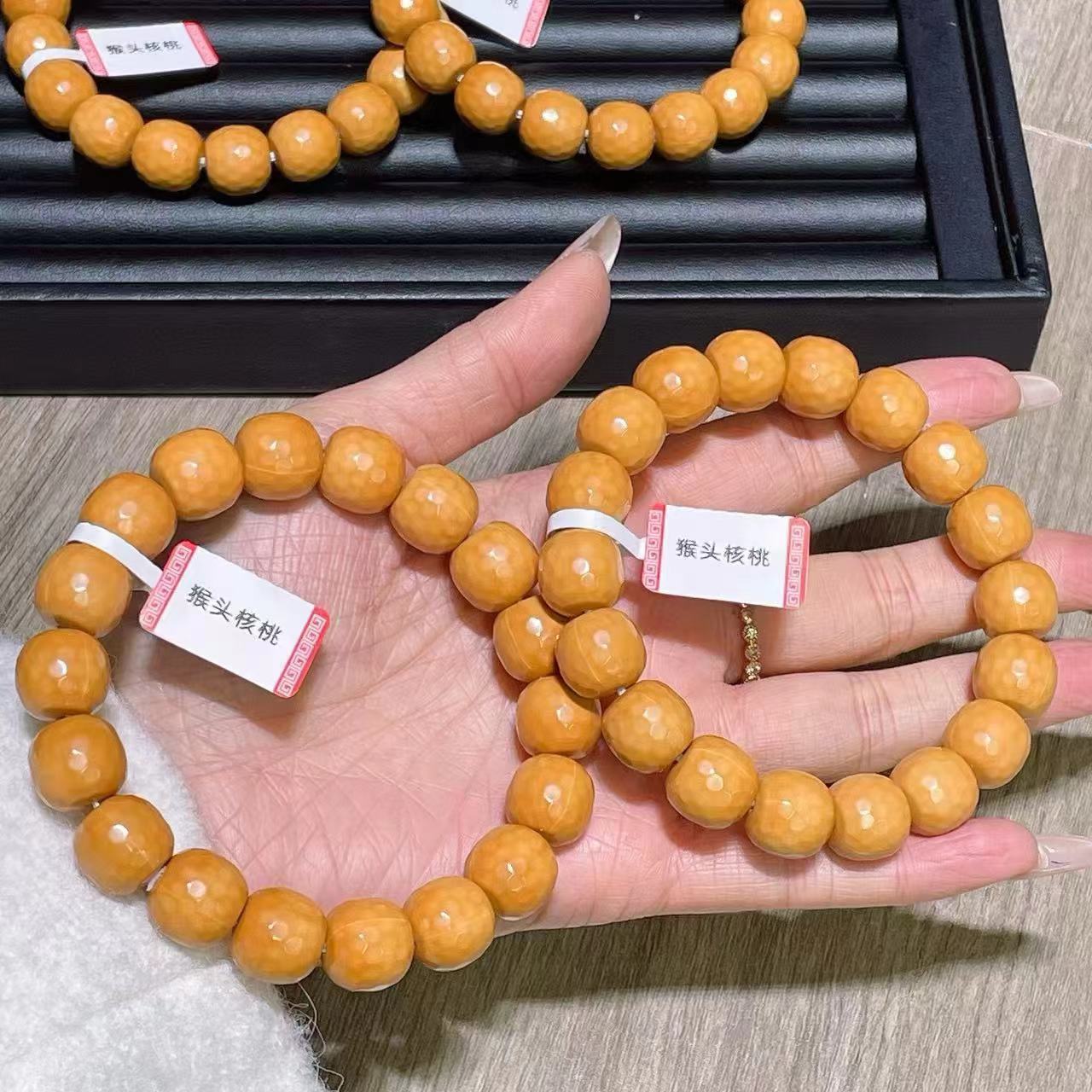 全品猴头钻石面老型 无黑点diy配件手工编织手绳项链文玩佛珠手串