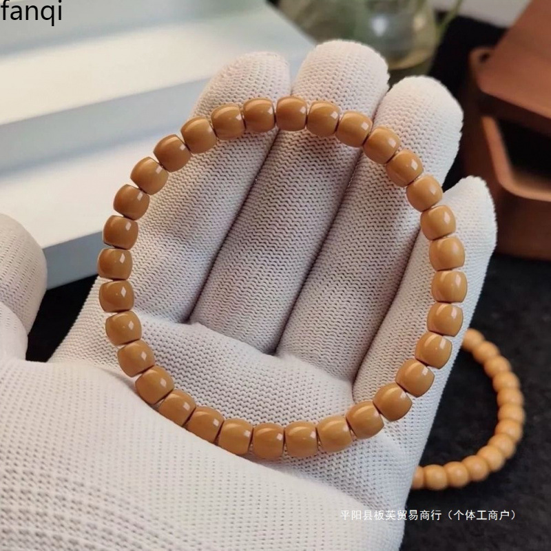 男手链直切雕刻京八棱手串佛珠核桃文玩正圆手捻老型猴头桃核