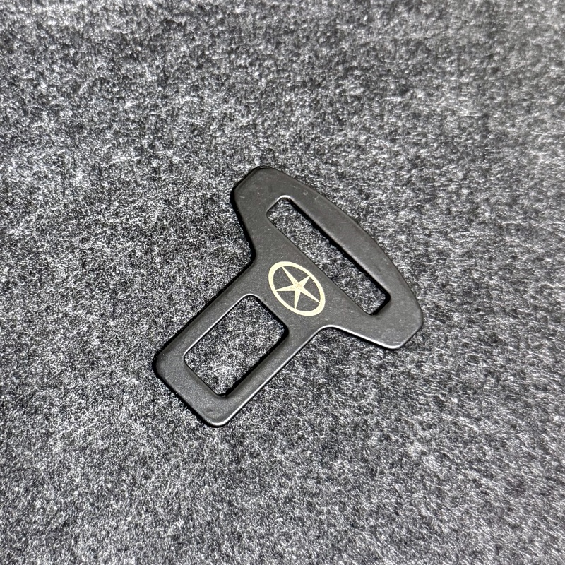 江淮帅铃t6t8pro悍途v7皮卡配件改装车内饰装饰安全插带卡口通用