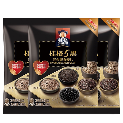 桂格即食混合燕麦片新品5润