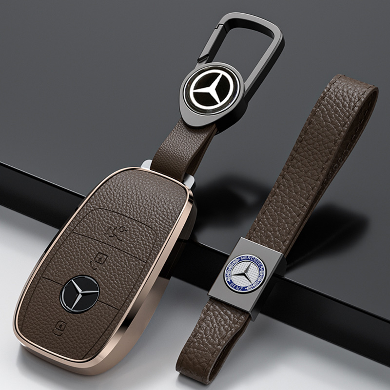 专用奔驰车钥匙套牛皮