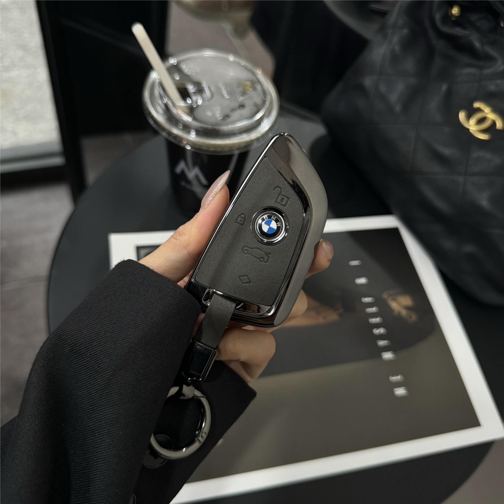 适用于宝马x3钥匙套x5车x1三系ix3五系刀锋325Li/530/320Li男x2扣