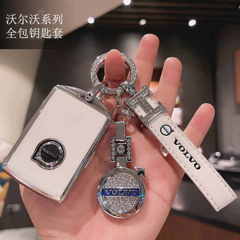 tpu沃尔沃简约风格钥匙套