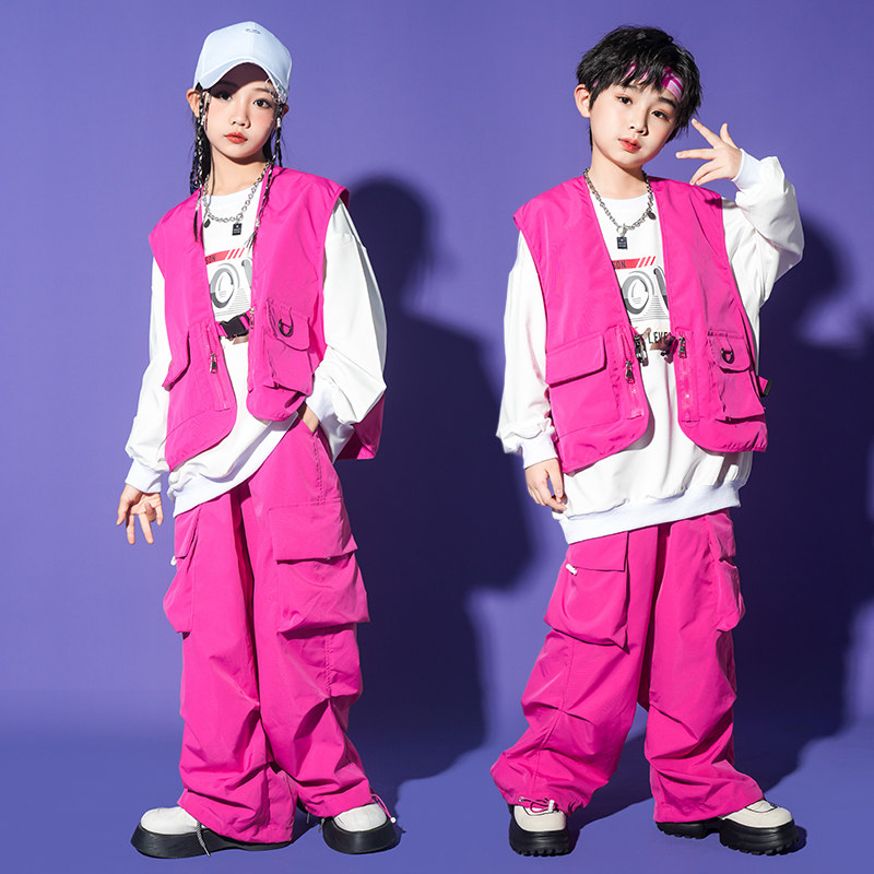 街舞儿童春秋潮流服装男童嘻哈风架子鼓练功服爵士舞女童演出服,童装/婴儿装/亲子装,儿童演出服,淘宝优惠券,粉丝福利购,淘宝优惠卷