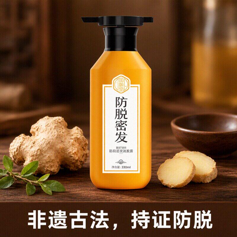 国颐堂防脱密发控油去屑洗发水