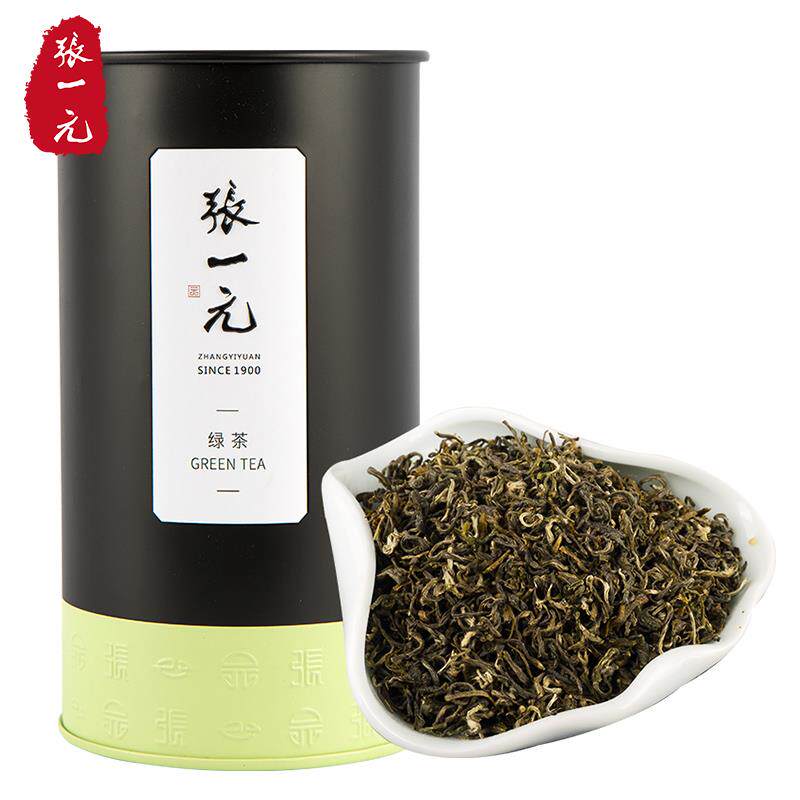 张一元旗舰店张一元茶叶2025年新绿茶(尚品)洞庭碧螺春茶果香一