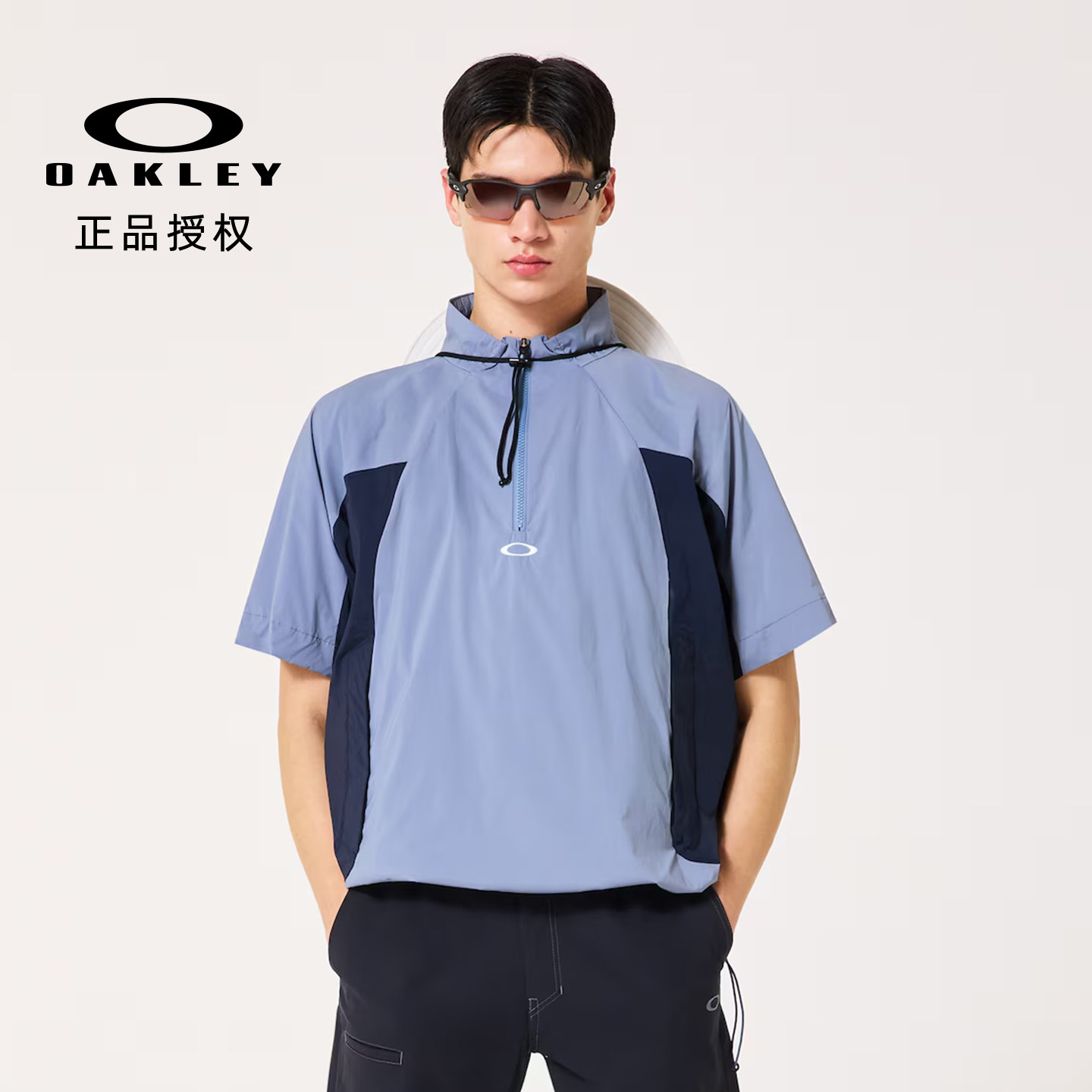 【运动机能】OAKLEY 欧克利 26SS GOLF系列1/4拉链套头短袖夹克