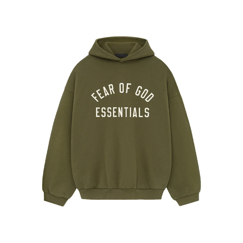 Fear Of God Essentials FALL24 大学系列主线同款LOGO连帽卫衣