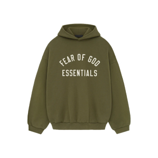 大学系列主线同款 God FALL24 LOGO连帽卫衣 Essentials Fear